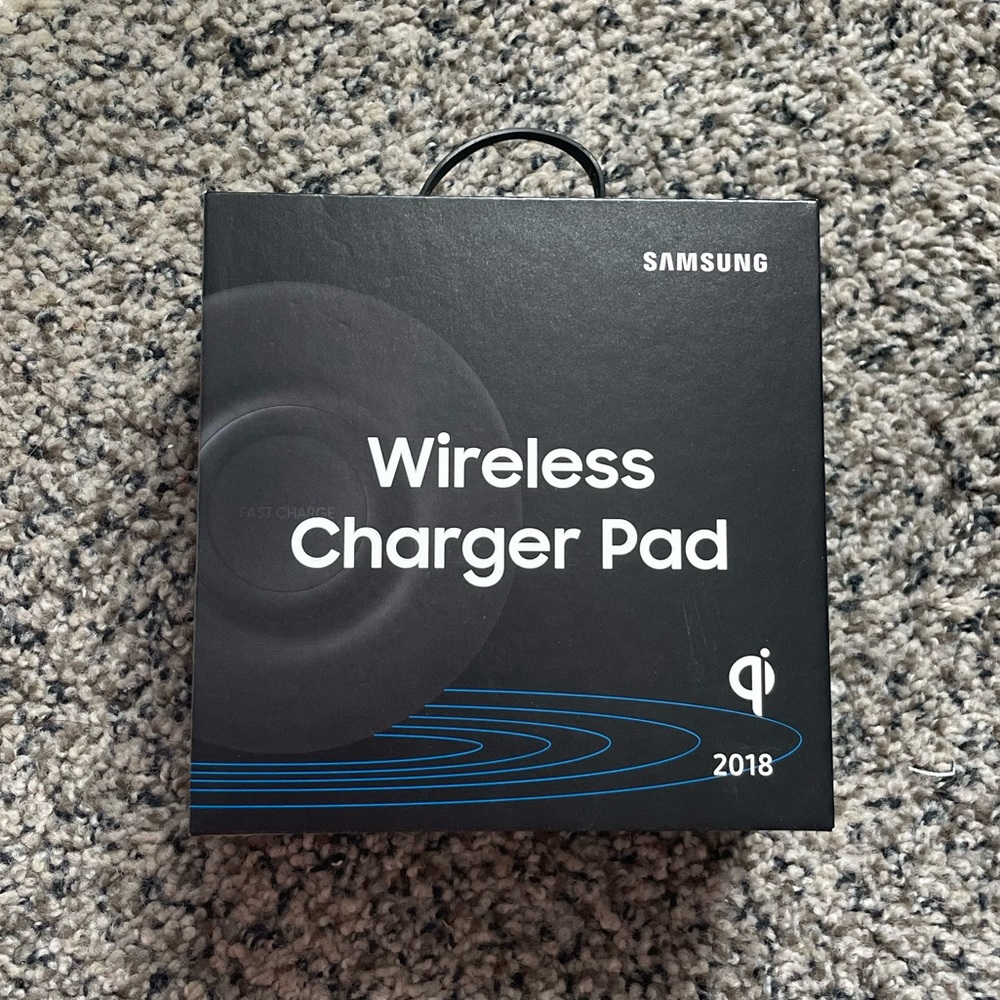 wireless charger pad, samsung, never used
